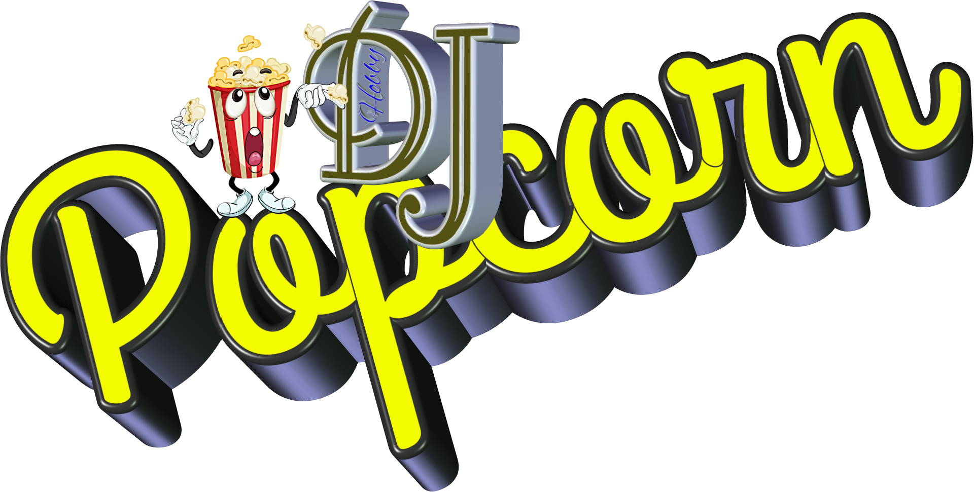 DJ Popcorn Logo